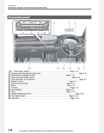 mazda 3 fastback 2024-2025 owners manual in english